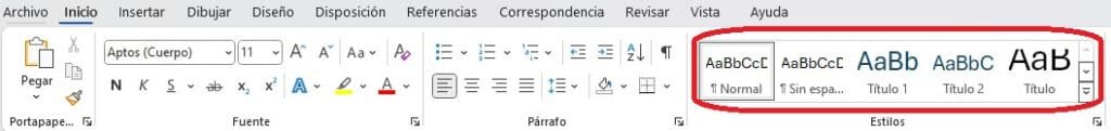 Estilos de Word para trabajo fin de master, trabajo fin de grado o tesis doctoral