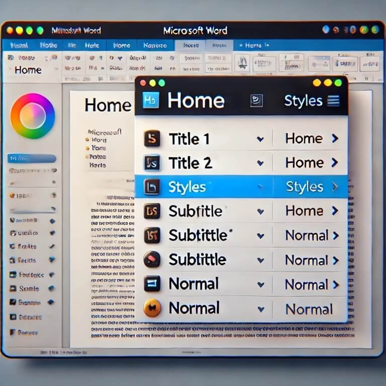 EStilos en MS Word para tu TFG, TFM o tésis